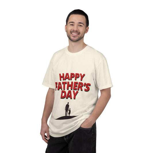 Father's Day T-Shirt — "Happy Father's Day" Graphic Tee