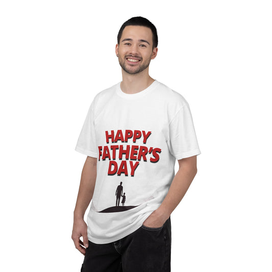 Father's Day T-Shirt — "Happy Father's Day" Graphic Tee